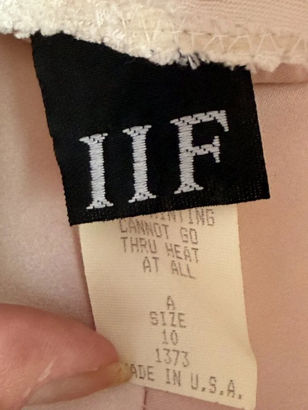 Vintage IIF 80's beaded dress - Picture 15 of 16